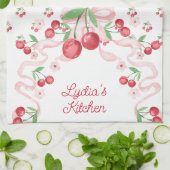 Coquette Cherry Theedoek (Gevouwen)