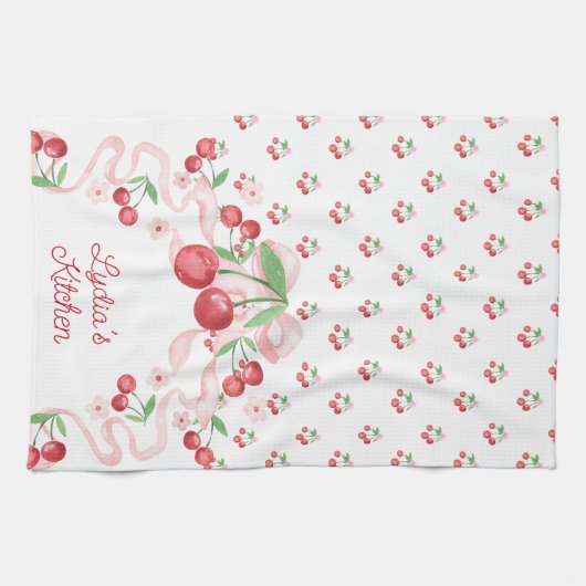 Coquette Cherry Theedoek (Horizontaal)