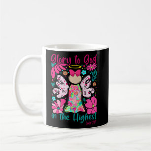 Coquette Christelijke heerlijkheid aan God - Boho  Koffiemok