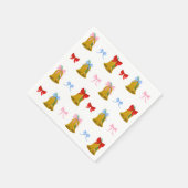 Coquette Christmas Bells en Bows Classic Servet (Hoek)