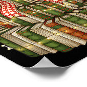 Coquette Christmas Book Tree All Booked For Christ Poster (Hoek)