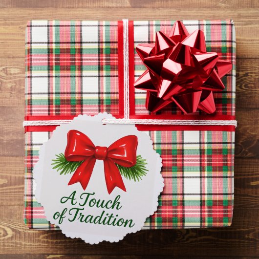 Coquette Christmas Bow - Messy Girl Magic ✨ Ornament Kaart (Insitu (Geschenk))