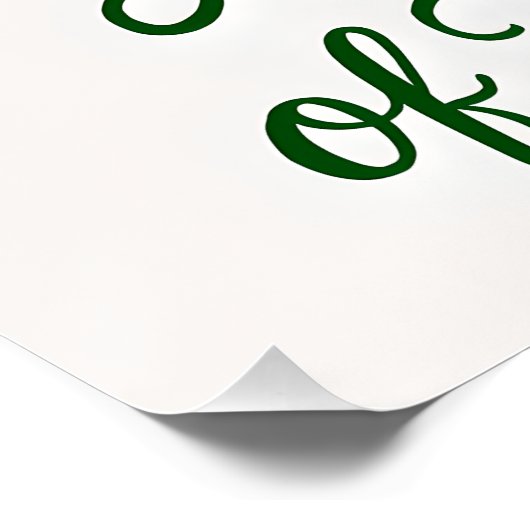 Coquette Christmas Bow - Messy Girl Magic ✨ Perfect Poster (Hoek)