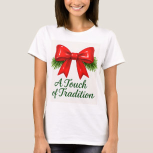 Coquette Christmas Bow - Messy Girl Magic ✨ T-shirt