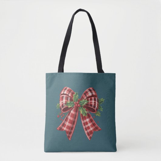 Coquette Christmas Bow Squad Gift Schattigee Winte Tote Bag (Voorkant)