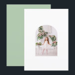 Coquette Christmas Familie Foto Roze Groene Doodle Feestdagenkaart<br><div class="desc">Coquette Christmas Family Photo Whimsical Pink Green Doodle Holiday Kaart Christmas Kaart is voorzien van uw favoriete foto. Te gebruiken met de coördinerende vellum lijst van een grillige coquette floral lijst in roze en groen met een roze strik en gepersonaliseerd met uw aangepaste tekst en gepersonaliseerd met uw familienaam. OPMERKING:...</div>