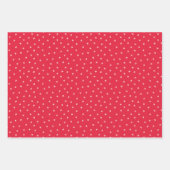 Coquette Christmas Preppy Rendier Inpakpapier Vel (Voorkant 3)