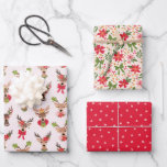 Coquette Christmas Preppy Rendier Inpakpapier Vel<br><div class="desc">Wees "zeer bescheiden" dit vakantieseizoen met deze schattige Christmas Coquette Preppy Rendier inpakpapier set! De brutale kleine rendieren paren zeer goed met de boeg en het bloemenvel en het coördinerende sterpapier. Alle elementen zijn met de hand getekend door Amber Jones van Lily Girl Paper.</div>