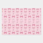 Coquette Christmas  Santa Inpakpapier Vel (Voorkant 3)