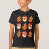 Coquette Christmas Tree Cake Santa Claus Nk Christ T-shirt (Voorkant)