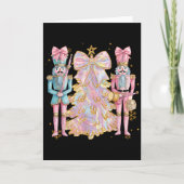 Coquette Christmas Tree Nk Nutcrackers Women Kids  Kaart (Voorkant)