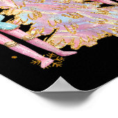 Coquette Christmas Tree Nk Nutcrackers Women Kids  Poster (Hoek)