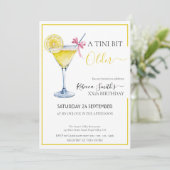 Coquette citroen cocktail Een tini beetje oudere v Kaart (Staand voorkant)