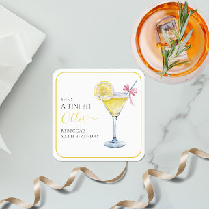 Coquette Citroen Cocktail Een Tini Bit Ouder Verja Kartonnen Onderzetters