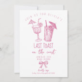 Coquette Coastal Beach vrijgezellenweekend Kaart (Voorkant)