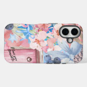 Coquette Collage Gepersonaliseerd Valentijn Case-Mate iPhone Case (Achterkant (horizontaal))