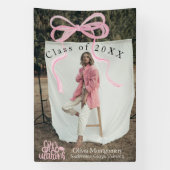 Coquette ConGRADulations Foto Afstuderen Banner (Verticaal)