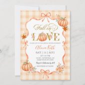 Coquette Cottage Pompoen Fall in Love Bruids- Kaart (Voorkant)