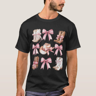 Coquette Cowgirl laarzen met roze T-shirt