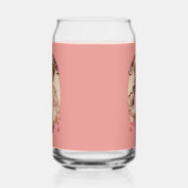 Coquette Cowgirl Westerne Mode Portret Blikvorm Glas (Links)