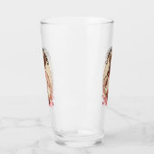 Coquette Cowgirl Westerne Mode Portret Glas (Links)