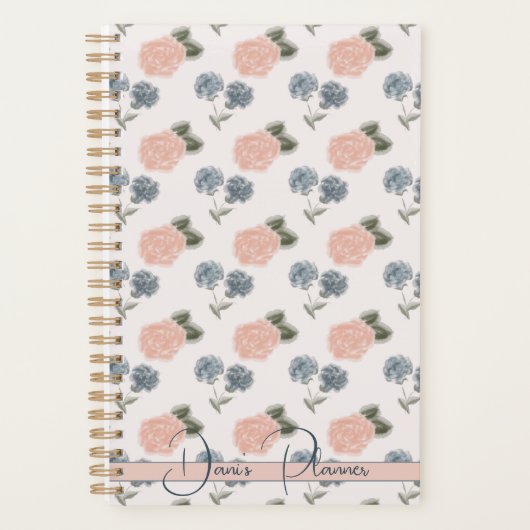 Coquette Ditsy Floral ongedateerde planner (Voorkant)
