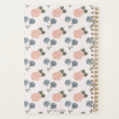 Coquette Ditsy Floral ongedateerde planner (Achterkant)