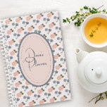Coquette ditsy floral planner<br><div class="desc">Voeg een pop zacht  bloemetjes toe aan je stijl met dit prachtige coquette design. Dit ontwerp is voorzien van een volledige print in zachte roze,  blauw en groen.</div>