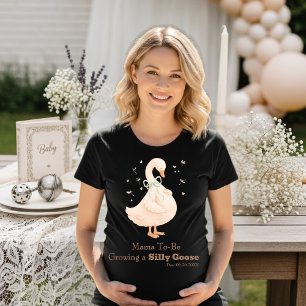 Coquette Domme Gans Groene Aanstaande Moeder, Zwan T-shirt
