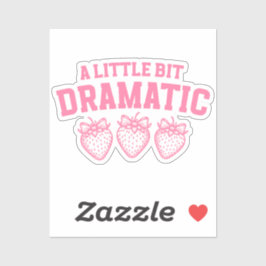 Coquette Dramatische Sticker voor Meisjes