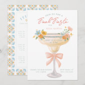 Coquette Eindfeest 3-daagse route vrijgezellenfees Kaart (Voorkant / Achterkant)