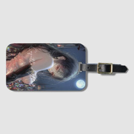Coquette esthetiek / Donkere fantasie meisje Bagagelabel