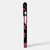 Coquette Esthetiek Roze Strikken en Bloem iPhoneca Case-Mate iPhone Case (Achterkant / Links)