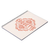 Coquette esthetisch meisje roze notitieboek (Linkerzijde)