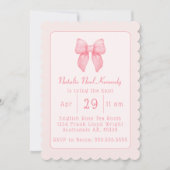 Coquette Esthetisch Vrijgezellenfeest Schattige Ro Kaart (Voorkant)