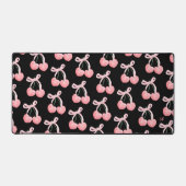 Coquette esthetische boog kersen aangepaste monogr bureaumat (Voorkant)