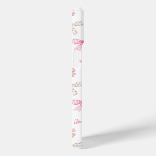 Coquette Esthetische Licht Roze Bogen Case-Mate iPhone Case (Achterkant / Rechts)