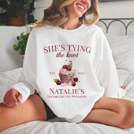 Coquette Esthetische Roze Bow Cherry Cake Fancy Me Trui