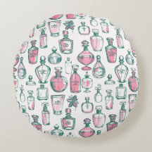 Coquette Esthetische Roze en Groene Parfumflessen