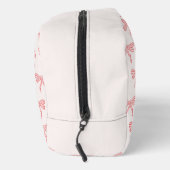 Coquette esthetische roze strikken toilettasje (Rechts)