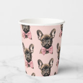 Coquette Frenchie Papieren Bekers (Achterkant)