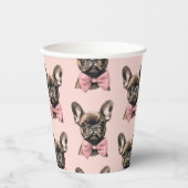 Coquette Frenchie Papieren Bekers (Voorkant)