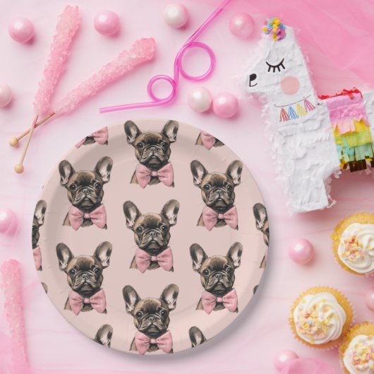 Coquette Frenchie Papieren Bordje (Feest)