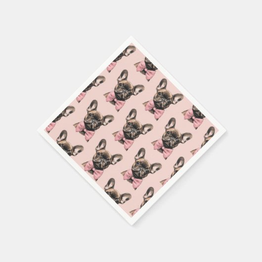 Coquette Frenchie Servet (Hoek)