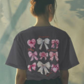 Coquette-geïnspireerde Valentijn's Day T-shirt Tri