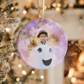 Coquette Ghost Eerste Halloween Foto Ornament