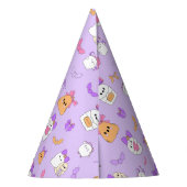 Coquette Ghost Halloween Verjaardag Feesthoedjes (Achterkant)