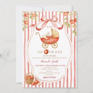 Coquette Gingham Apple van ons Oog Baby shower Kaart
