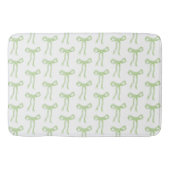 Coquette Groene Boog Lint Girly Badmat (Voorkant)