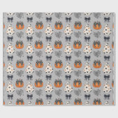 Coquette Halloween Charm Cadeaupapier (Vlak)